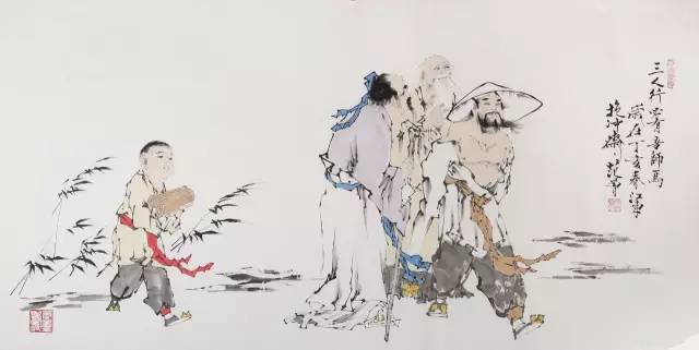 見賢思齊，新工筆藝術(shù)展在大千畫廊的璀璨綻放